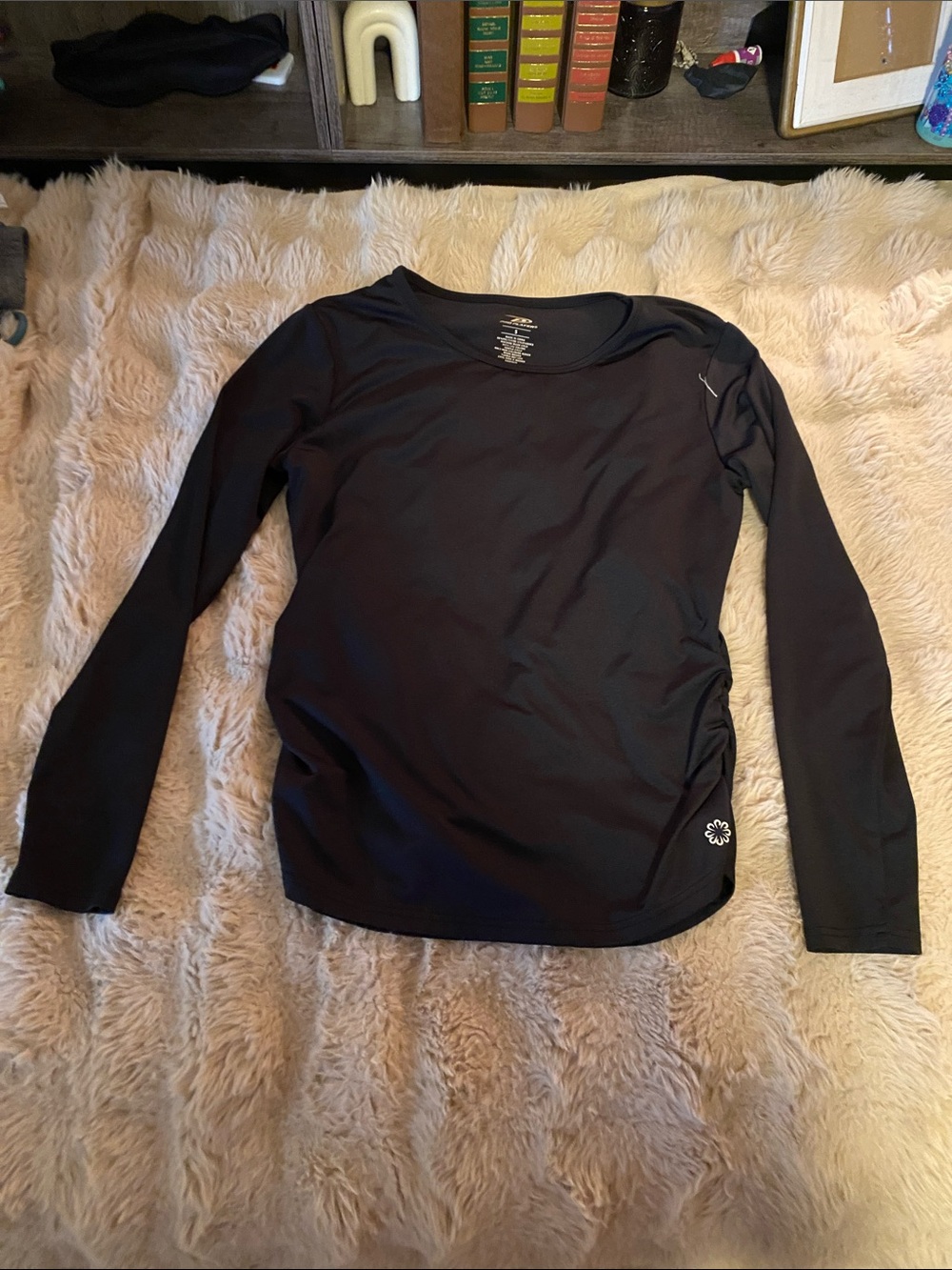 Pro Player Women’s Long Sleeve Athletic Top - Black
